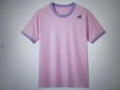 adidas アディダス　グンゼ　ピンク Tシャツ 半袖 新品未開封　Lサイズ