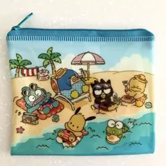 スシロー×はぴだんぶい はぴなついえい！ コラボ限定ファスナーポーチ