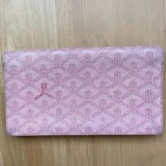 ゴヤール 長財布 ピンク