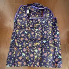 折りたたみエコバッグ　シンガポールバティク柄