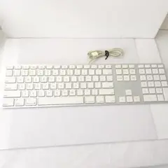 Apple　純正　有線キーボード　A1243 美品　アップル　Mac テンキー付