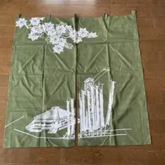 相撲　のれん　綿100%