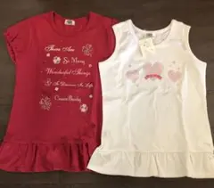 新品未使用 クラウンバンビTシャツ150サイズ２枚セット