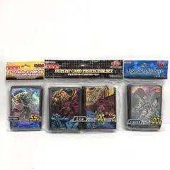 37▢遊戯王 オフィシャルスリーブ 3種セット 未開封 KM0819-7