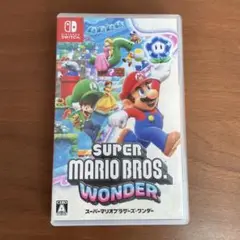 【動作確認済み】中古美品 Switch スーパーマリオブラザーズ ワンダー
