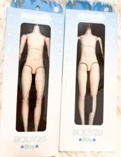 ピコドー ボディ20 人形 20cm ボディ 本体 男 素体 ホワイト 新品 PICCODO BODY20 ドールボディ | piccodo