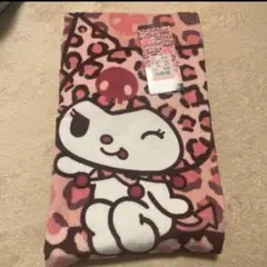しまむら即完 ヒョウ柄クロミバスタオル