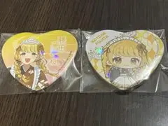 学マス 藤田ことね 缶バッジ グルメ街道