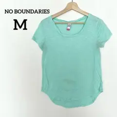 NO BOUNDARIES ミントグリーン 半袖Tシャツ 【M】トップス