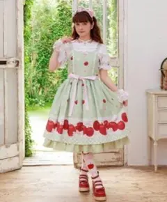 axes femme kawaii♡chalmiereジャンパースカート