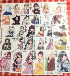 ❤️断捨離SALE　黒いたぬき様人物ステッカーセット