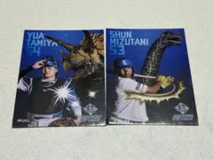 水谷瞬・田宮裕涼　ファイターズトレカ