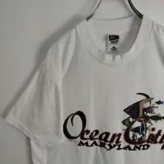 フルーツオブザルーム オーシャンシティ 半袖Tシャツ ホワイト