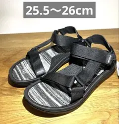 新品未使用　ROCK-G スポサン　41 黒グレー25.5cm 26cm