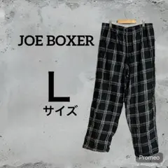 JOE BOXER チェック柄 カジュアルパンツ L