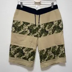 最安値❣️美品　YAKPAK ヤックパック　カーキ・迷彩ショートパンツ　M