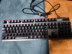 MSI VIGOR GK80 ゲーミングキーボード 本体
