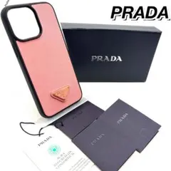 【大幅値下げ‼️】PRADA 三角ロゴ ピンク ソフトケース iPhone