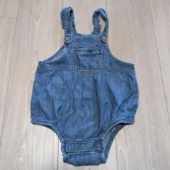GAP オーバーオールロンパース　デニム18-24months