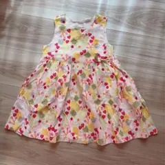 H&M 12-18M フルーツ柄 ワンピース