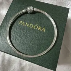 パンドラLogo Clasp バングル　ブレスレット　18cm