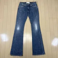 ★美品 ペーパーデニム レディース デニム ジーンズ サイズS 早い者勝ち★