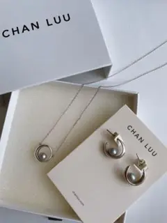 チャンルー CHAN LUU ネックレス ピアス セット
