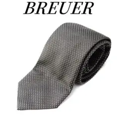 フランス製 BREUER ドット柄 ネクタイ