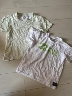 BILLABONG Tシャツ 130 2枚セット 薄緑・白