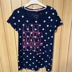 UNIQLO Barbie 水玉 Tシャツ Mサイズ【24時時間以内発送】