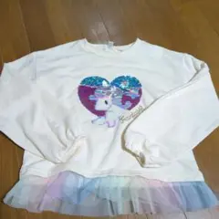 ユニコーン　トップス　130