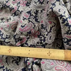 ペイズリー柄 生地3m