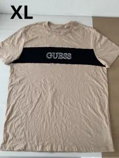 訳あり　GUESS ロゴ Tシャツ　メンズ　半袖　XL