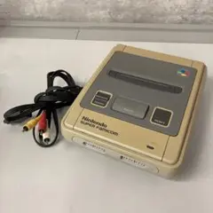 ② 動作未確認 任天堂 スーパーファミコン スーファミ本体 ステレオAVケーブル