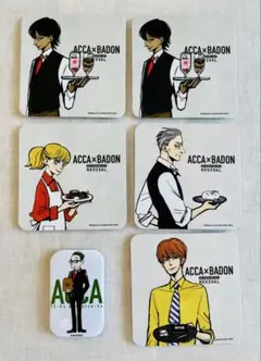 ACCA×BADON REVIVAL コースター×マグネット