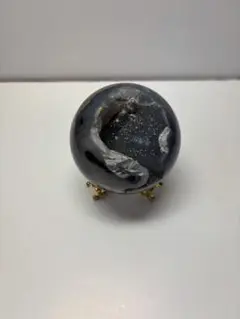 ②ボルケーノアゲート スフィア 笑口 6.5cm