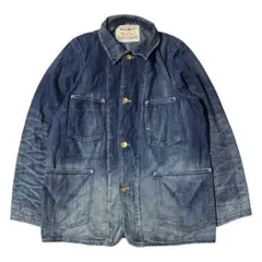 雰囲気抜群 LVC ヴィンテージ加工 Lot.67 デニムカバーオール Sサイズ