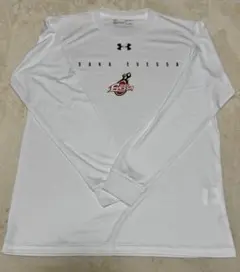 Under Armour 大阪エヴェッサ 長袖シャツ M ホワイト