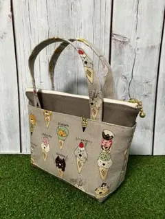 ハンドメイド　ミニミニトートバッグ