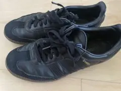 adidas Samba ブラック ガムソール　26.0