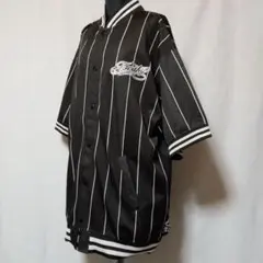 美品・希少 XL FREAKY MASSIVE ベースボール 半袖 ジャケット