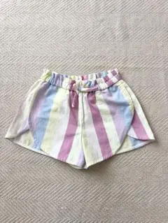 ZARA ストライプ柄コットンパンツ