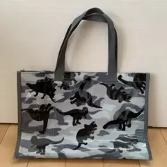 恐竜柄　プールバッグ