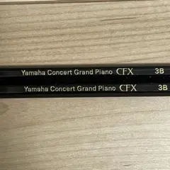 3B鉛筆 2本 YAMAHA PIANO ★新品未使用★匿名配送
