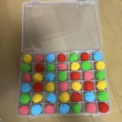 色合わせ 知育玩具 手作り 42マス モンテッソーリ式