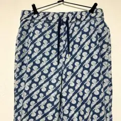 H&M デニムパンツ　キャスパー　S ゆったり　大きめ　総柄