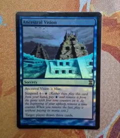 《祖先の幻視　Ancestral Vision》英語版 Foil MTG