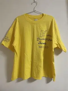 ユナイテッドカラーオブベネトン イエロー オーバーサイズ TシャツXL