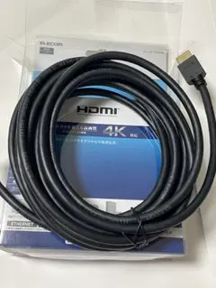 【新品未使用品】HDMIケーブル 5.0m 4K対応　ハイスピード　ELECOM