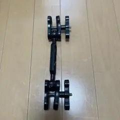 ダイビング水中カメラ用アームx1+クランプx2